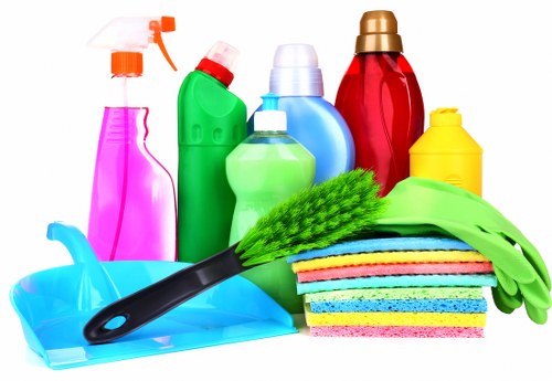 Professional cleaner in Mayfair maintaining a luxury apartment interior