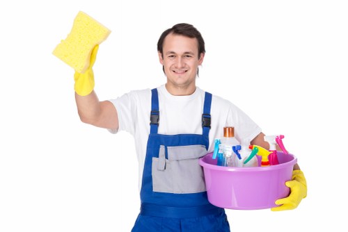 Professional oven cleaning in a Mayfair kitchen