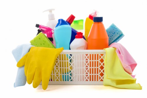 Kitchen deep cleaning in a modern Mayfair property