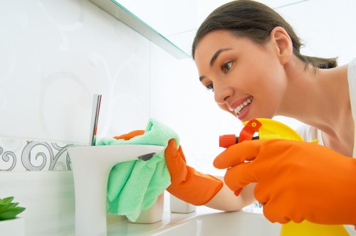 Sparkle cleaning of windows and surfaces in a renovated Mayfair home