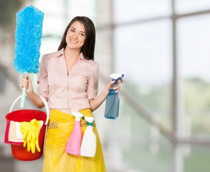Waste management and safe disposal materials used during a carpet cleaning job