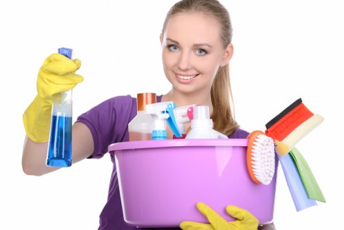 Professional cleaning team preparing a Mayfair property for guests