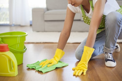 Maintenance check on carpet cleaning machine and cables
